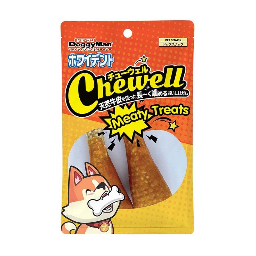 Đùi gà chà bá - Da bò bọc thịt gà hình đùi tỏi