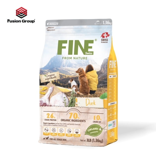 FINE – Thức ăn hữu cơ tự nhiên cho chó vị thịt vịt